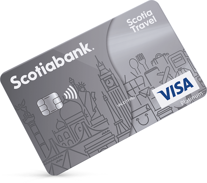 Tarjeta de credito Scotia Travel Platinum
