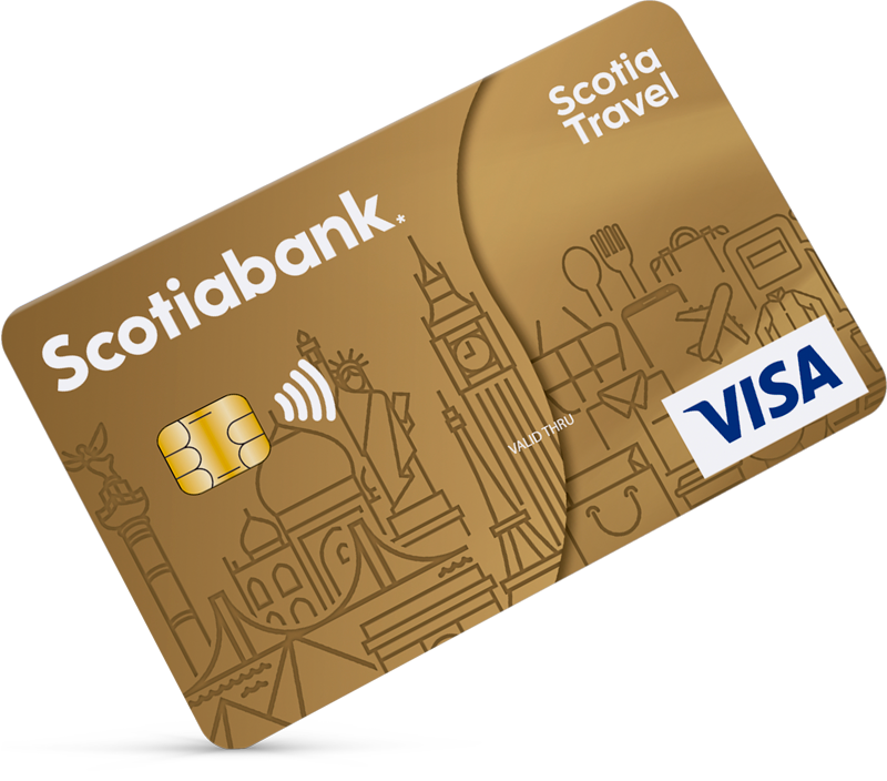 Tarjeta de credito Scotia Travel Oro