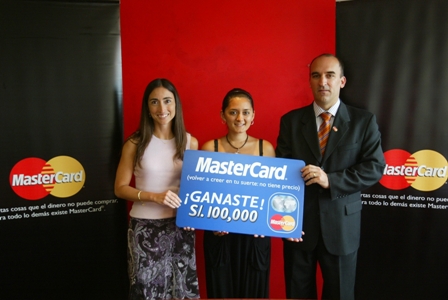 MasterCard premia a cliente de Scotiabank con cien mil soles