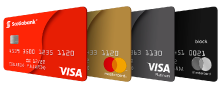 Tarjetas Visa y Mastercard